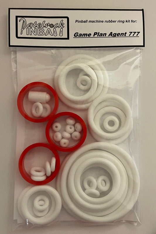 Game Plan Agents 777 Pinball Machine Rubber Ring Kit