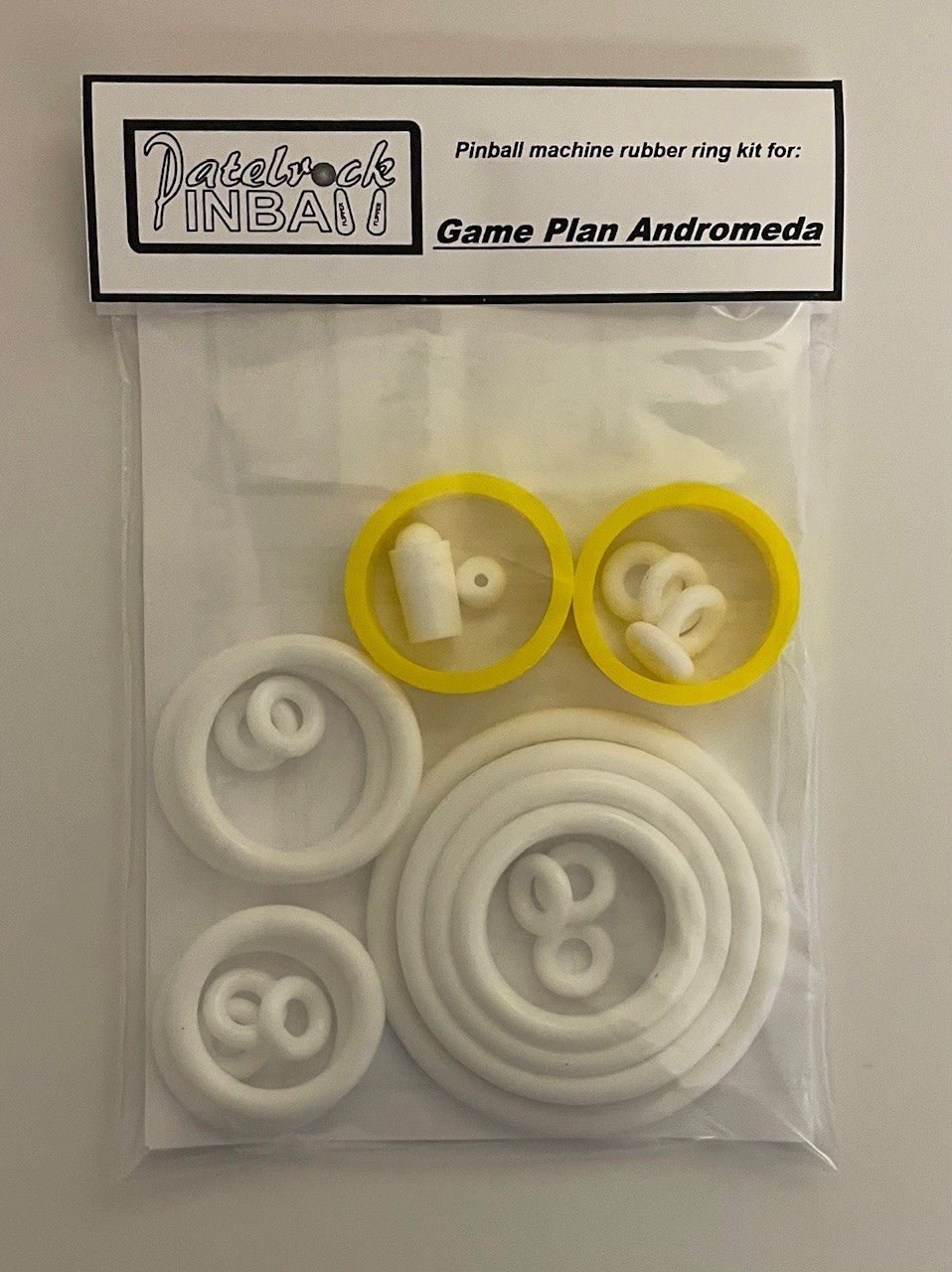 Game Plan Andromeda Pinball Machine Rubber Ring Kit