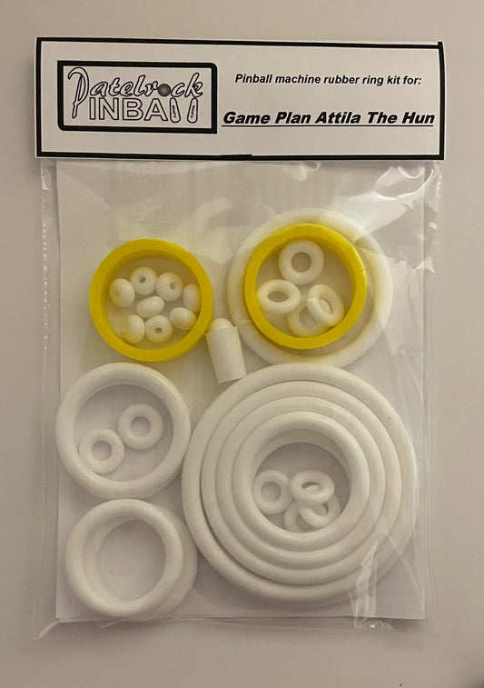 Game Plan Attila the Hun Pinball Machine Rubber Ring Kit