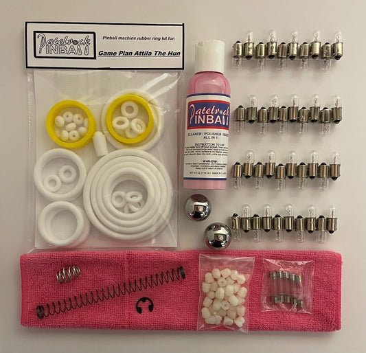 Game Plan Attila The Hun Pinball Machine Maintenance Kit