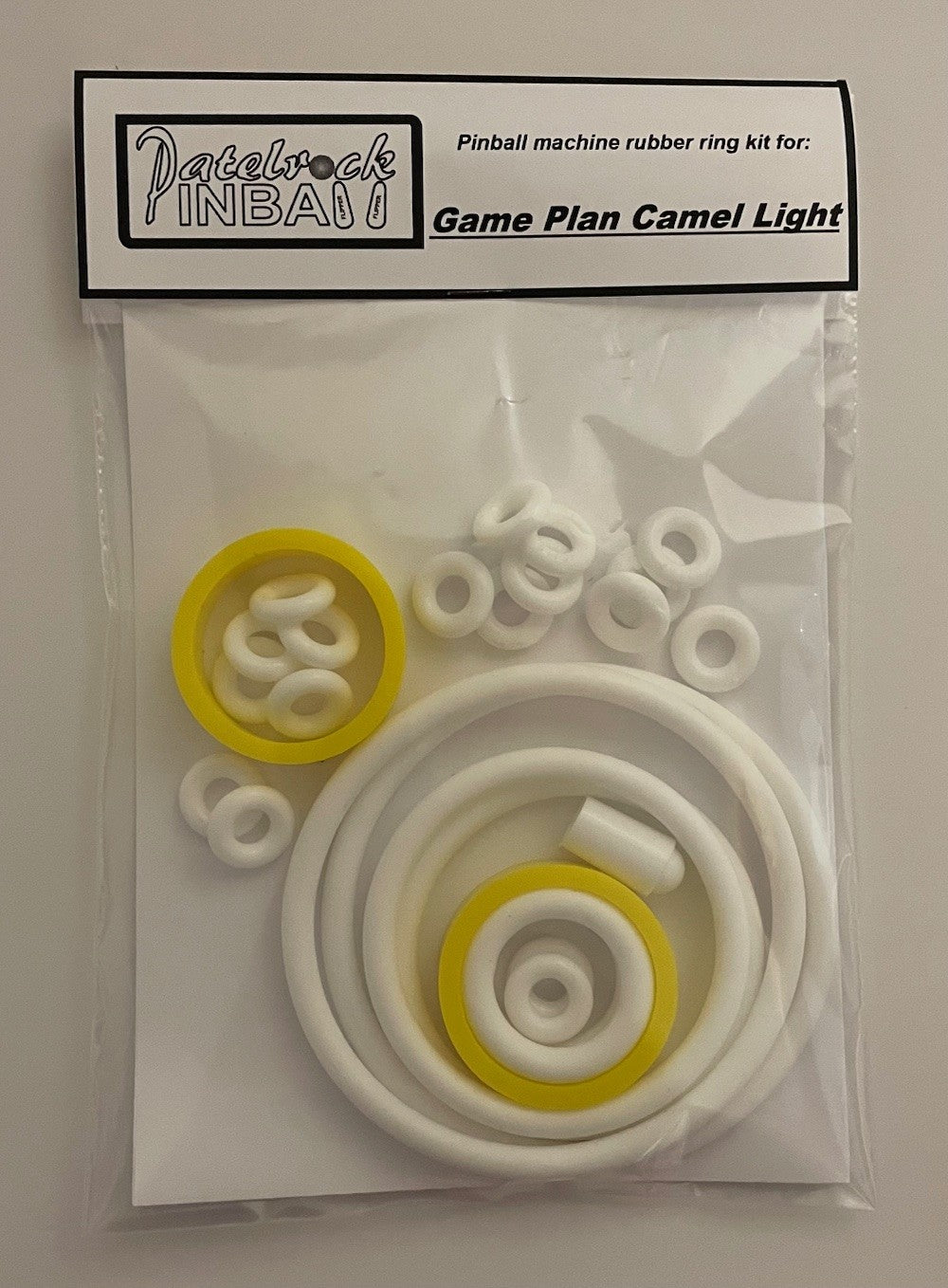 Game Plan Camel Lights Pinball Machine Rubber Ring Kit