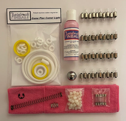 Game Plan Camel Lights Pinball Machine Maintenance Kit