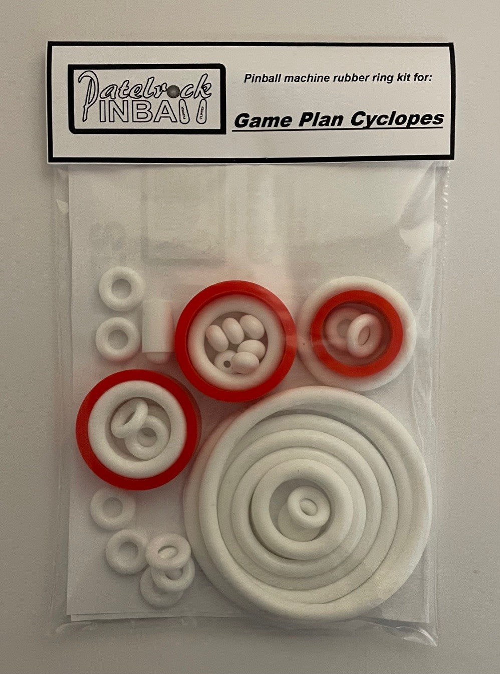 Game Plan Cyclopes Pinball Machine Rubber Ring Kit