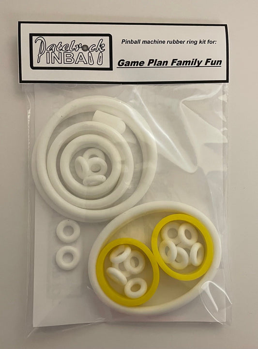 Game Plan Family Fun! Pinball Machine Rubber Ring Kit