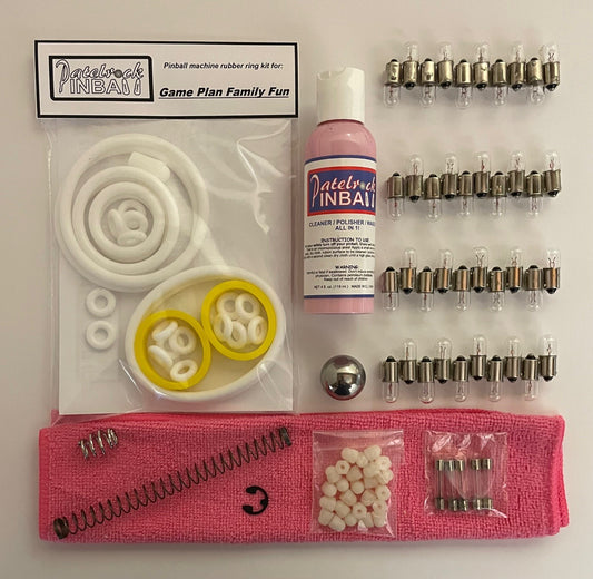 Game Plan Family Fun! Pinball Machine Maintenance Kit