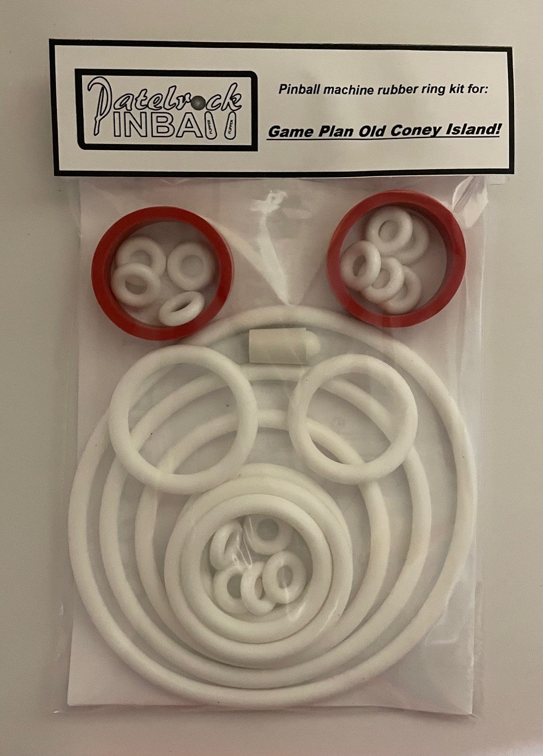 Game Plan Old Coney Island! Pinball Machine Rubber Ring Kit