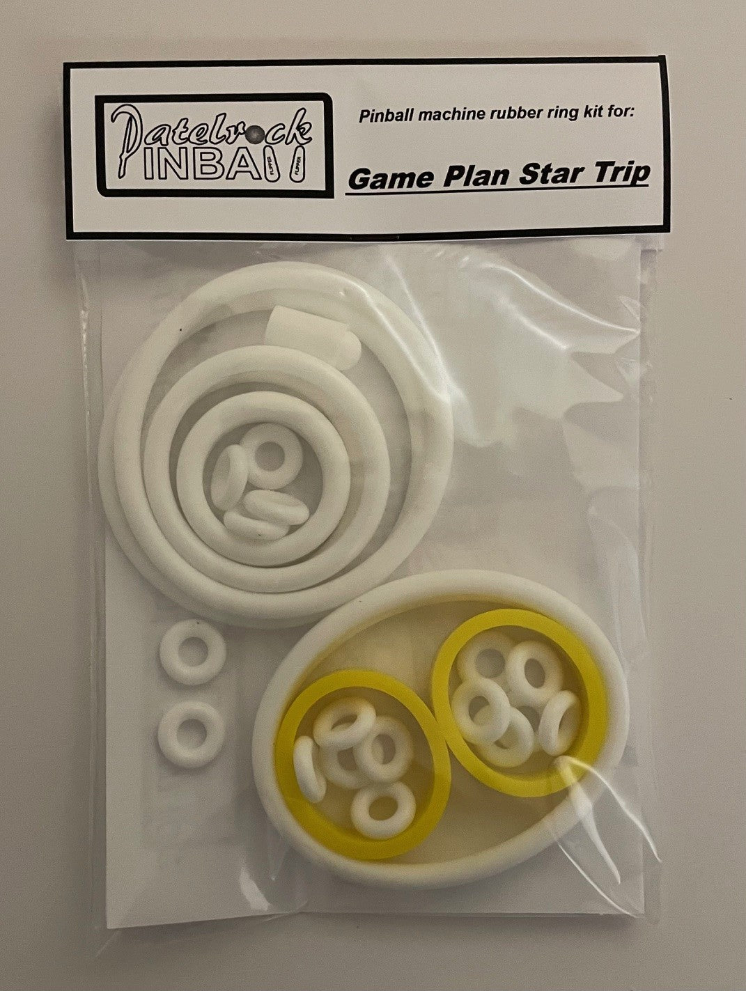 Game Plan Star Trip Pinball Machine Rubber Ring Kit