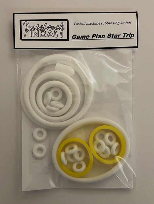 Game Plan Star Trip Pinball Machine Rubber Ring Kit