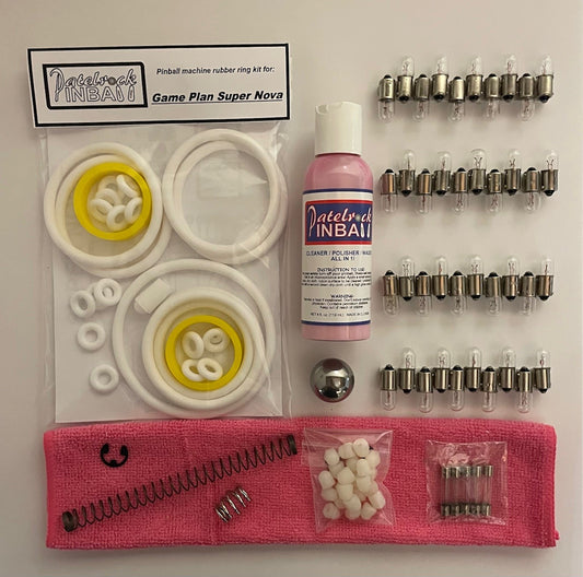 Game Plan Super Nova Pinball Machine Maintenance Kit