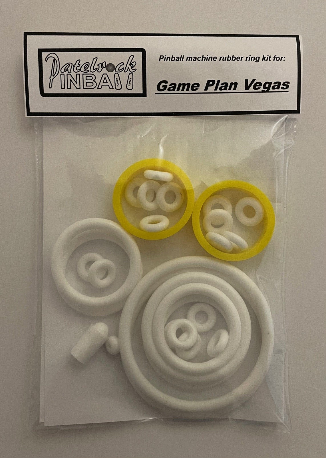 Game Plan Vegas Pinball Machine Rubber Ring Kit