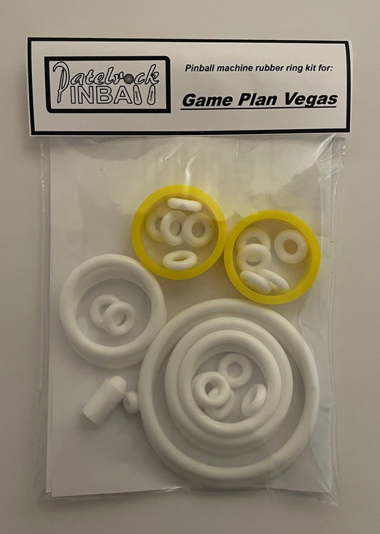 Game Plan Vegas Pinball Machine Rubber Ring Kit