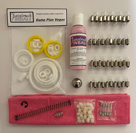 Game Plan Vegas Pinball Machine Maintenance Kit