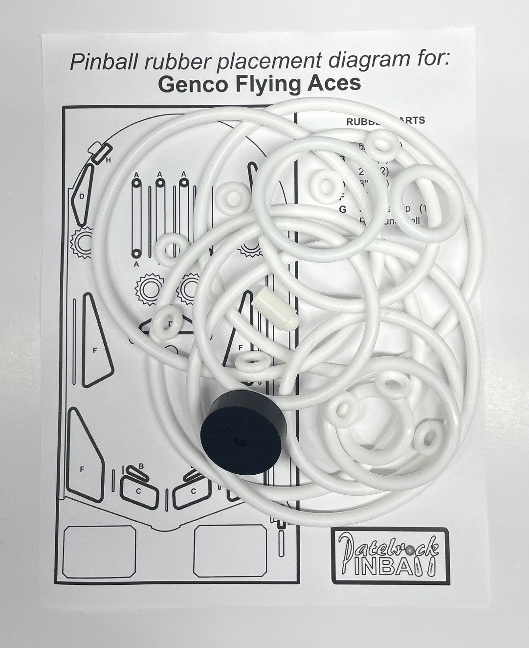 Genco Flying Aces Pinball Machine Maintenance Kit