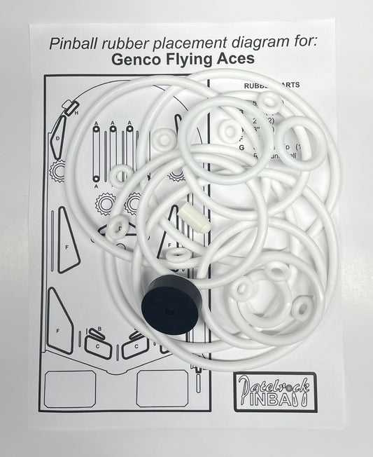 Genco Flying Aces Pinball Machine Maintenance Kit