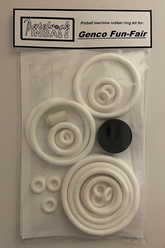 Genco Fun-Fair Pinball Machine Rubber Ring Kit