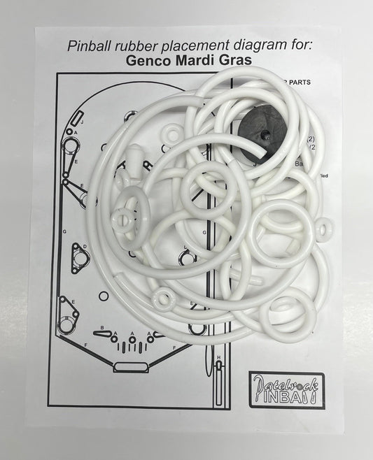 Genco Mardi Gras Pinball Machine Maintenance Kit