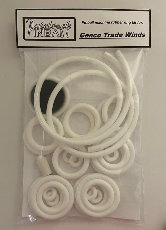 Genco Trade Winds Pinball Machine Rubber Ring Kit
