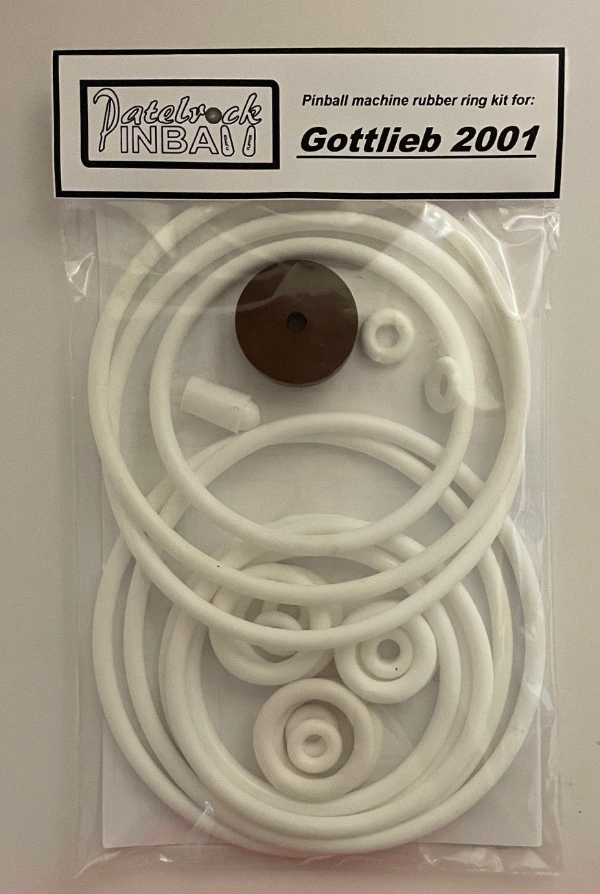 Gottlieb 2001 Pinball Machine Rubber Ring Kit