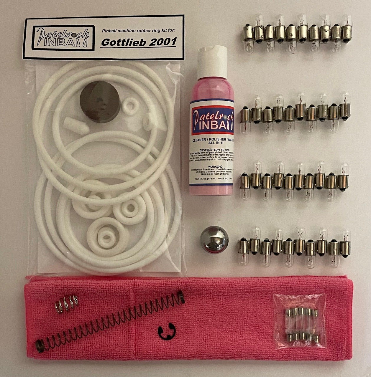 Gottlieb 2001 Pinball Machine Maintenance Kit