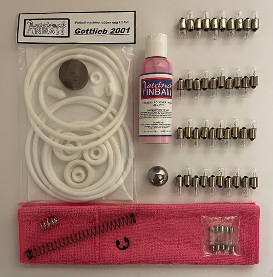 Gottlieb 2001 Pinball Machine Maintenance Kit
