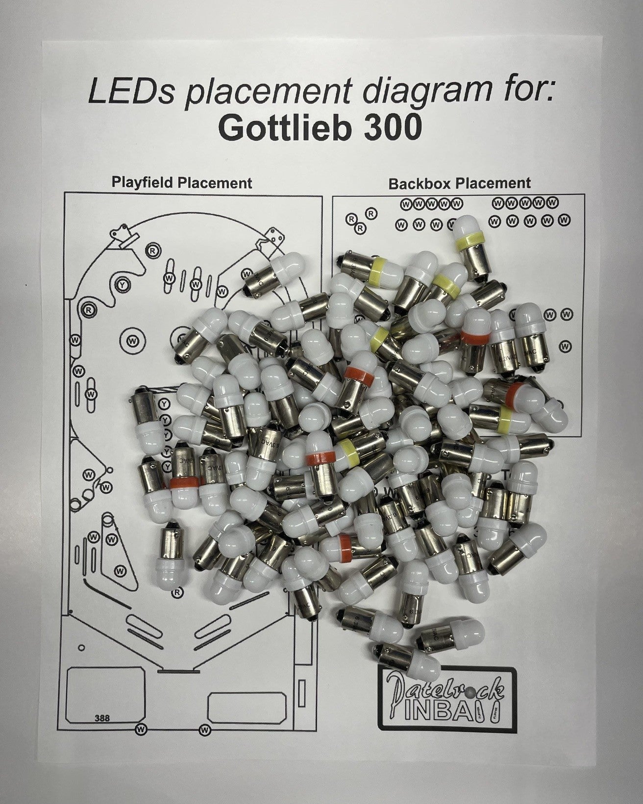 Gottlieb 300 LED Conversion Kit