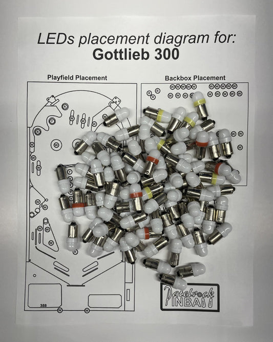Gottlieb 300 LED Conversion Kit