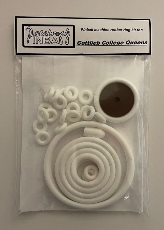 Gottlieb College Queen Pinball Machine Rubber Ring Kit