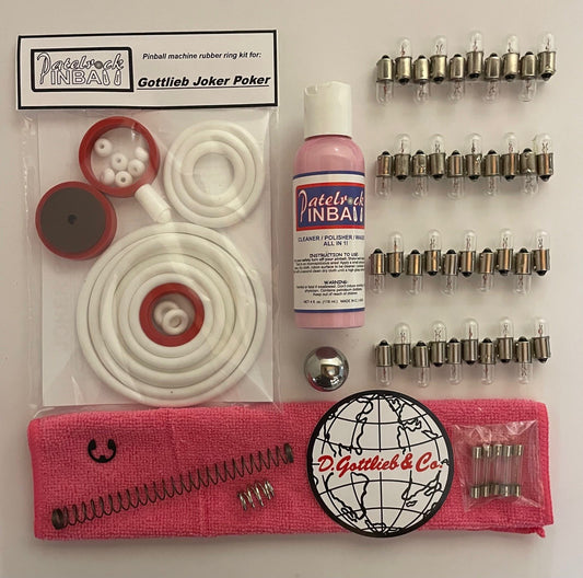 Gottlieb Joker Poker (Electromecanical) Pinball Machine Maintenance Kit