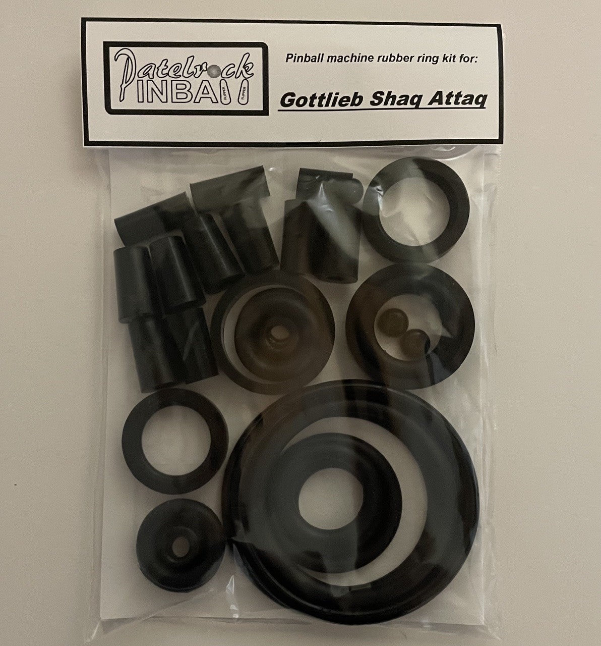 Gottlieb Shaq Attaq Pinball Machine Rubber Ring Kit