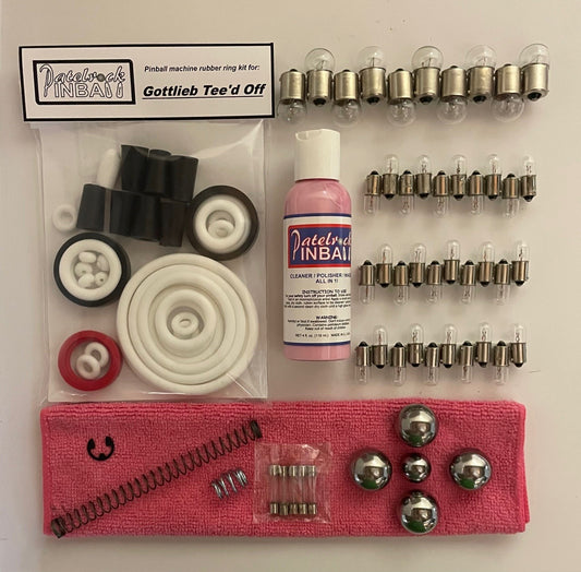 Gottlieb Tee'd Off Pinball Machine Maintenance Kit