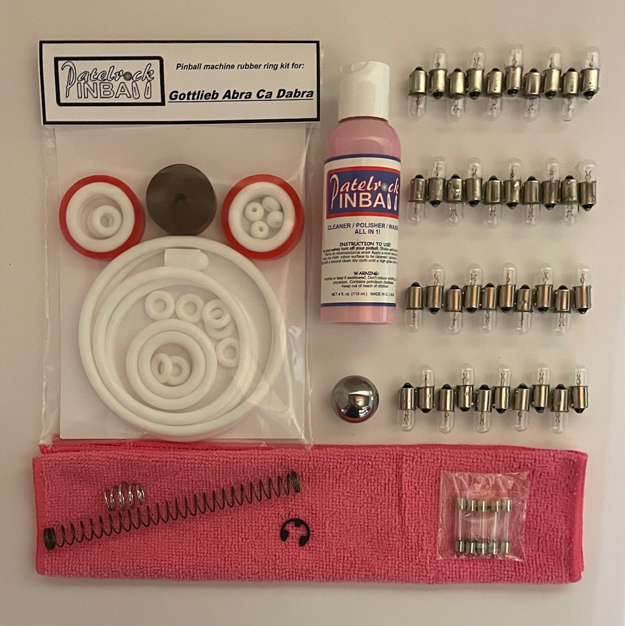 Gottlieb Abra Ca Dabra Pinball Machine Maintenance Kit