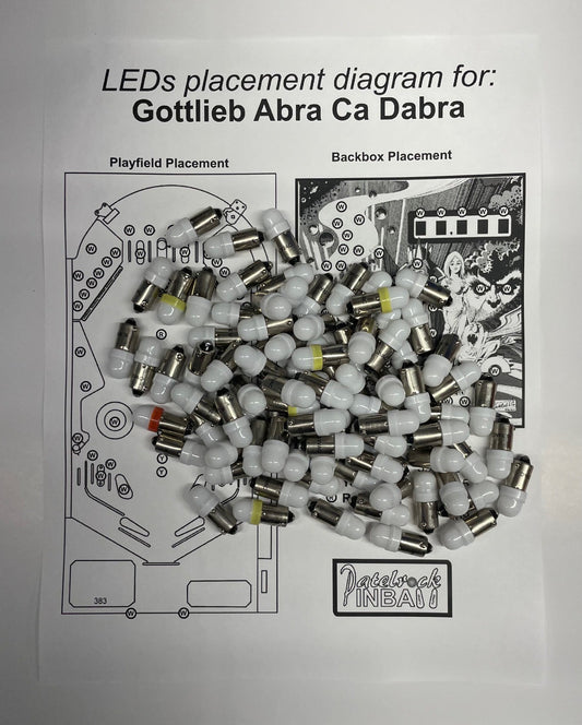 Gottlieb Abra Ca Dabra LED Conversion Kit