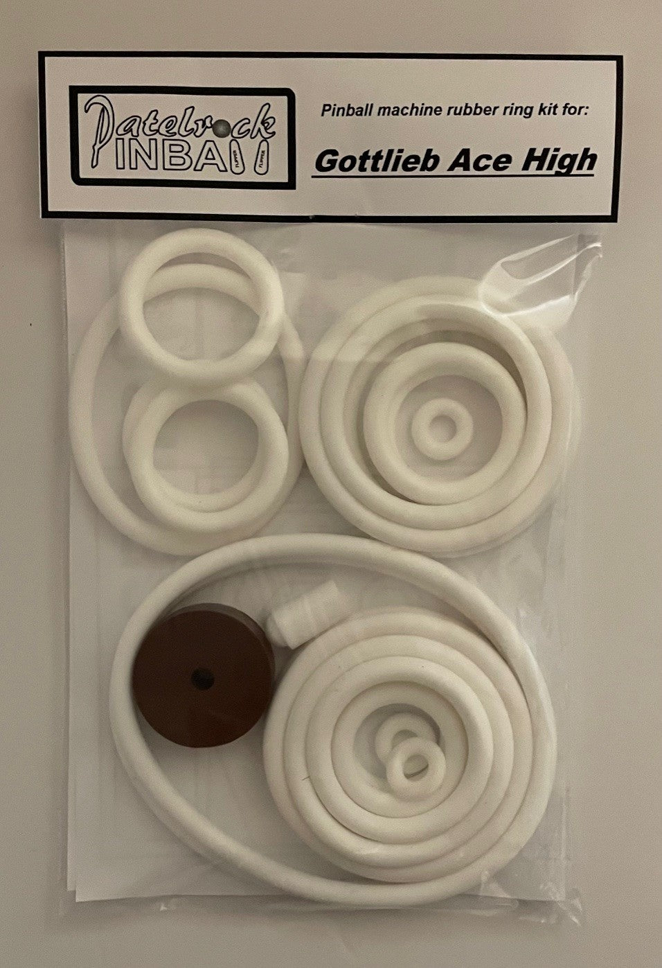 Gottlieb Ace High Pinball Machine Rubber Ring Kit