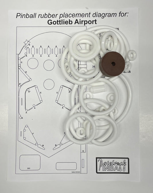 Gottlieb Airport Pinball Machine Maintenance Kit