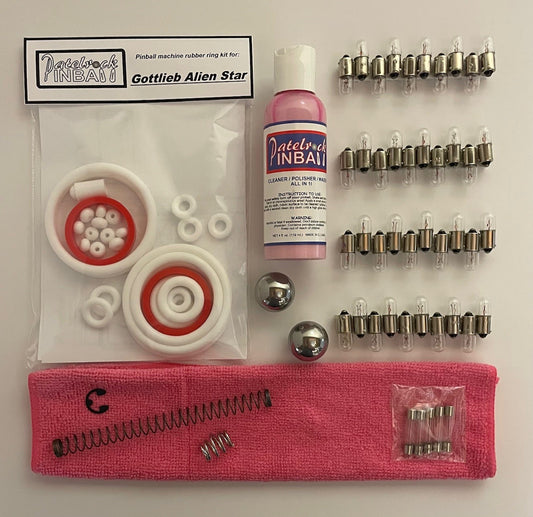 Gottlieb Alien Star Pinball Machine Maintenance Kit