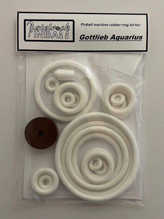 Gottlieb Aquarius Pinball Machine Rubber Ring Kit