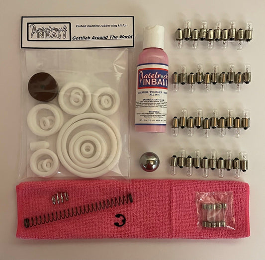 Gottlieb Around the World Pinball Machine Maintenance Kit