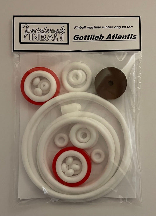 Gottlieb Atlantis Pinball Machine Rubber Ring Kit