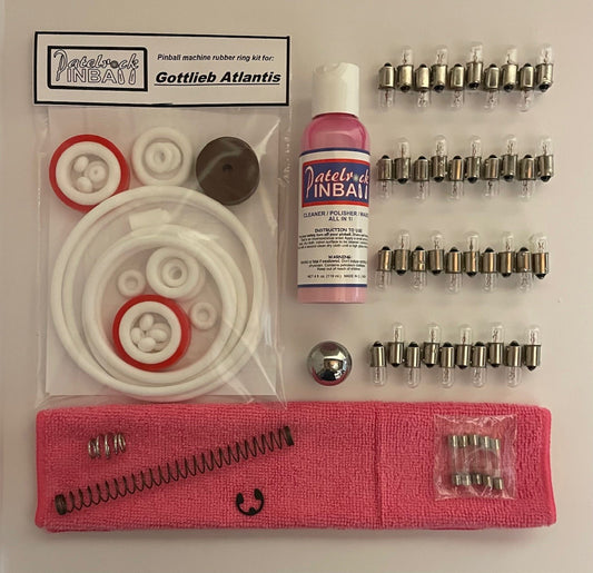 Gottlieb Atlantis Pinball Machine Maintenance Kit