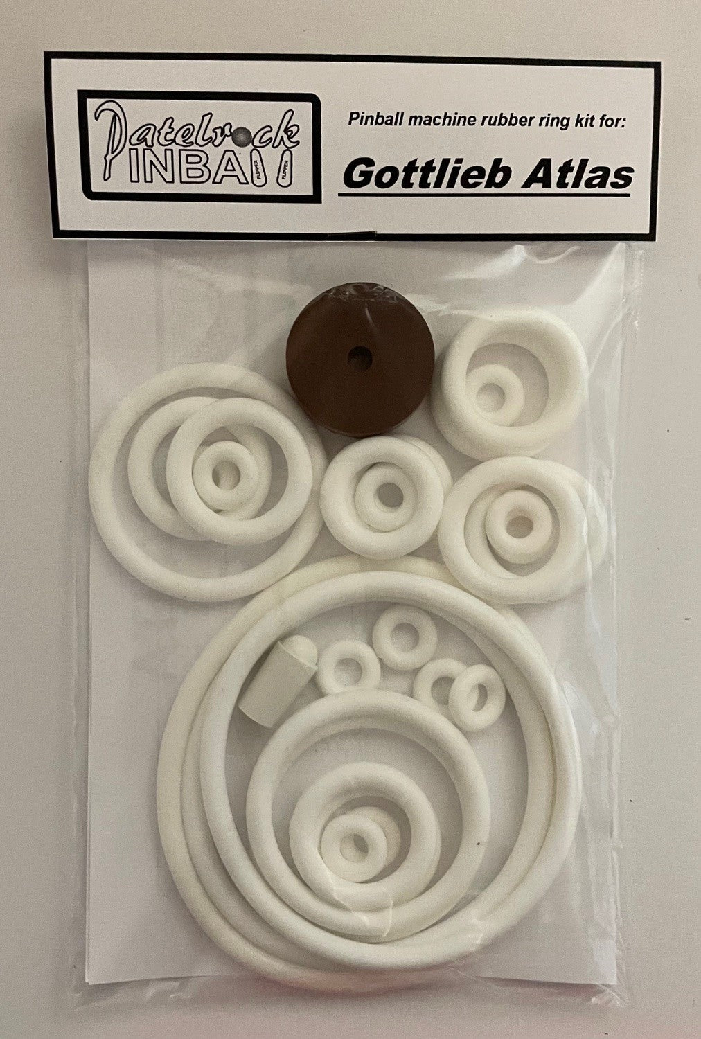 Gottlieb Atlas Pinball Machine Rubber Ring Kit