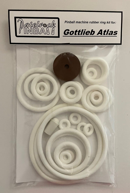 Gottlieb Atlas Pinball Machine Rubber Ring Kit