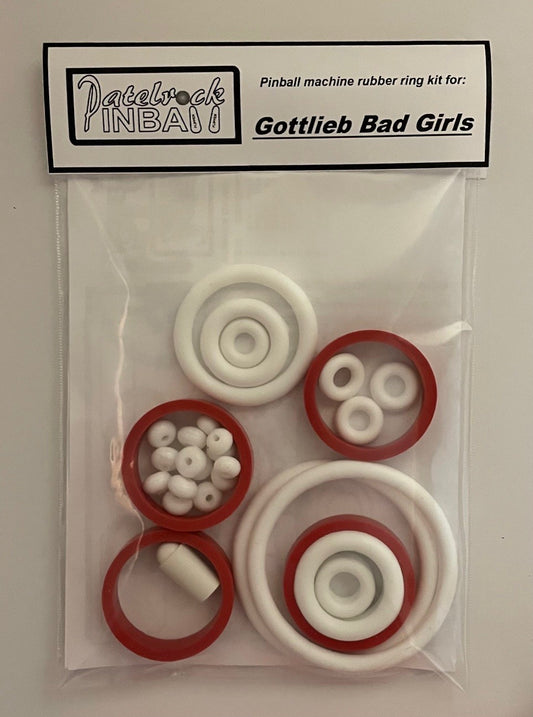 Gottlieb Bad Girls Pinball Machine Rubber Ring Kit