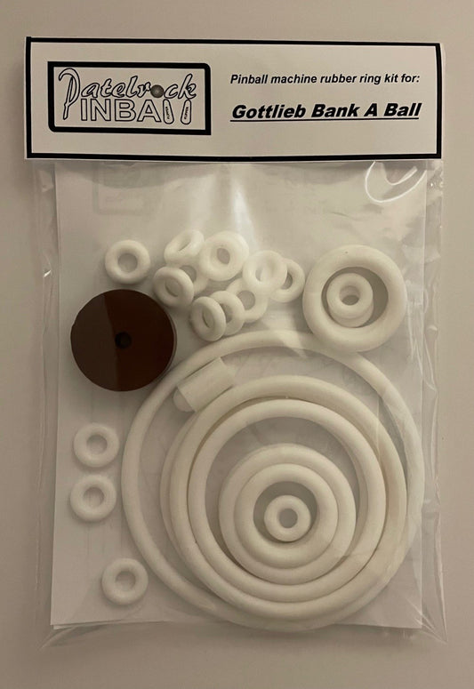 Gottlieb Bank-A-Ball (1965) Pinball Machine Rubber Ring Kit