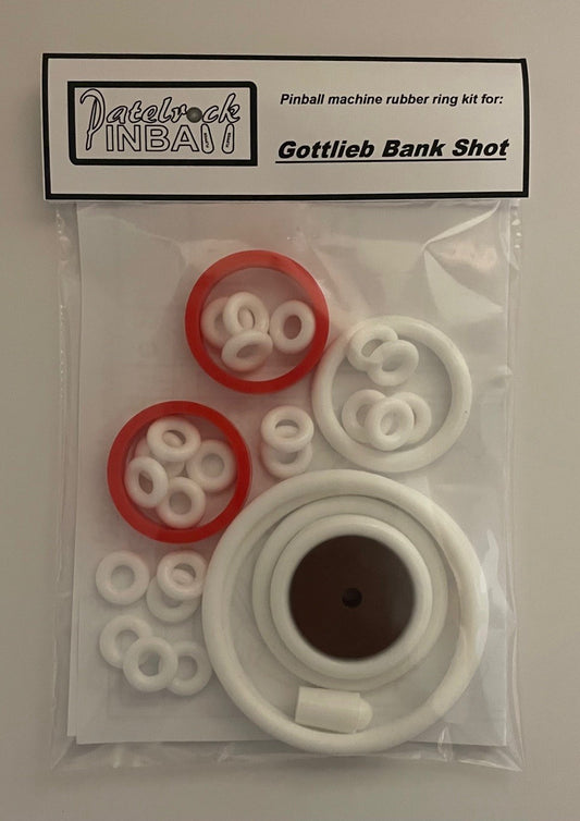 Gottlieb Bank Shot Pinball Machine Rubber Ring Kit