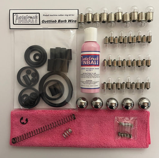 Gottlieb Barb Wire Pinball Machine Maintenance Kit