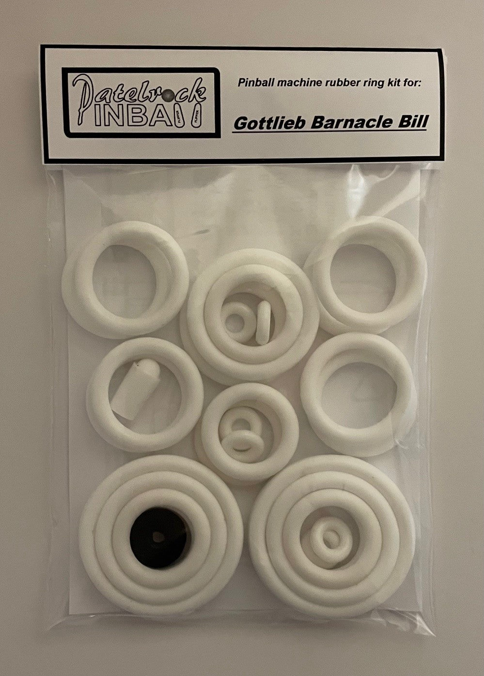 Gottlieb Barnacle Bill Pinball Machine Rubber Ring Kit