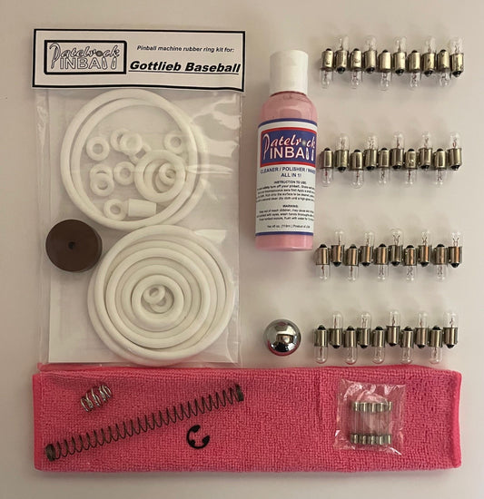 Gottlieb Baseball Pinball Machine Maintenance Kit
