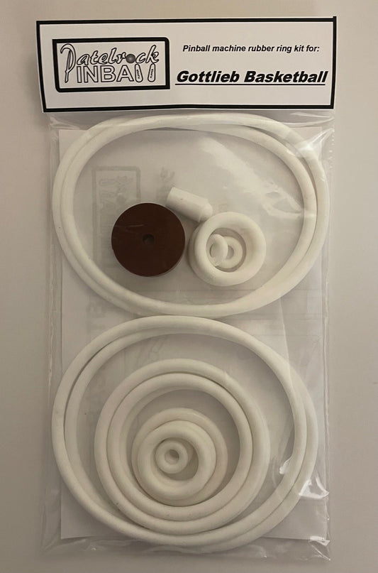 Gottlieb Basketball Pinball Machine Rubber Ring Kit