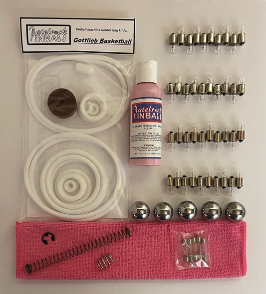 Gottlieb Basketball Pinball Machine Maintenance Kit