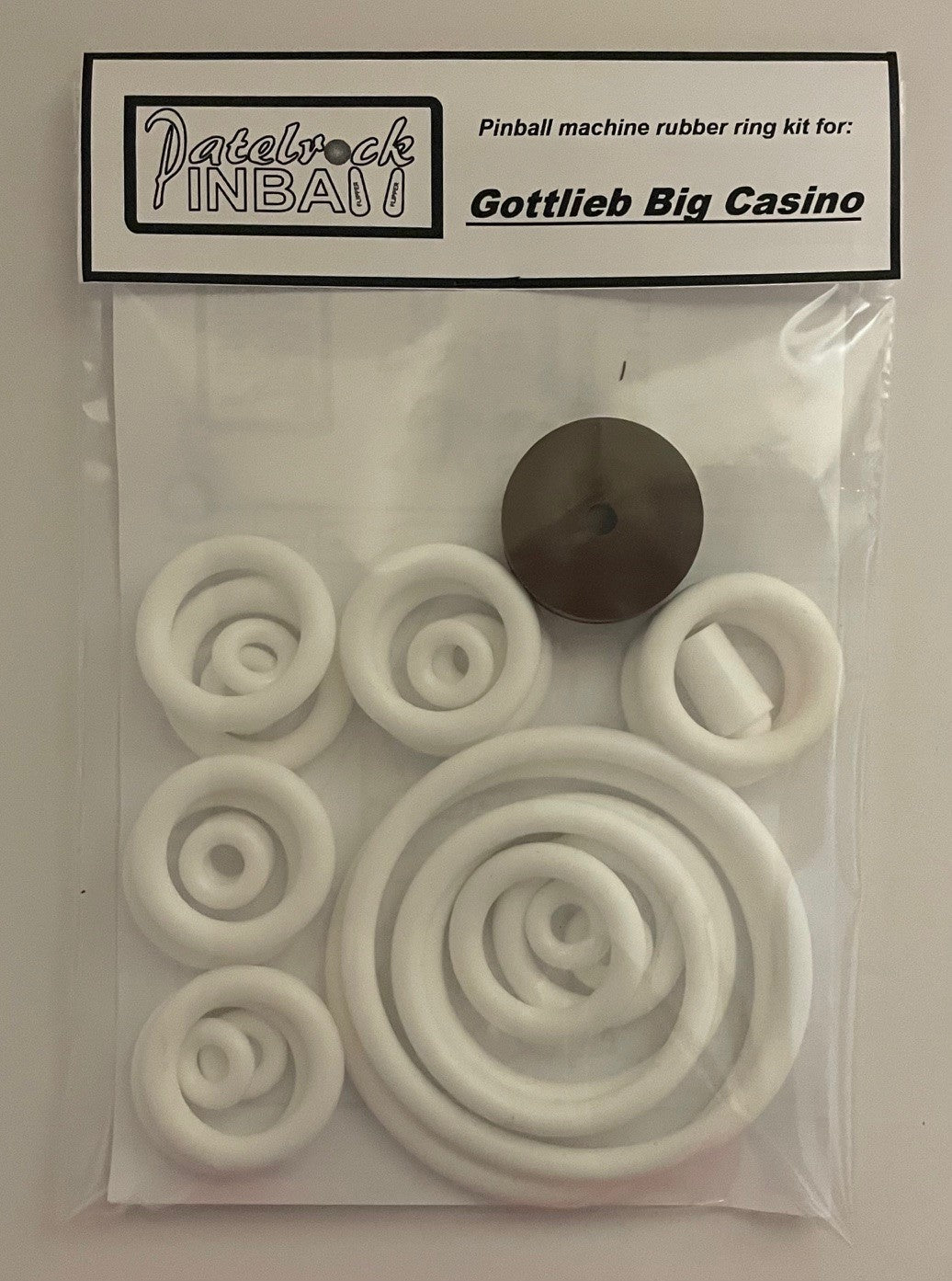 Gottlieb Big Casino Pinball Machine Rubber Ring Kit
